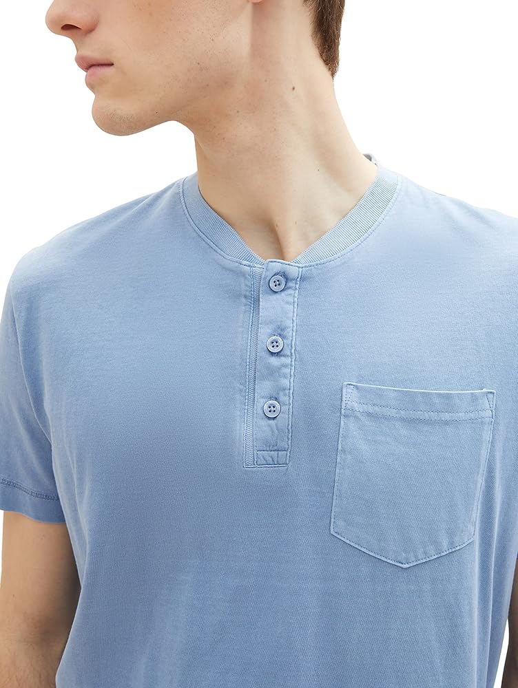 Washed Henley T-shirt