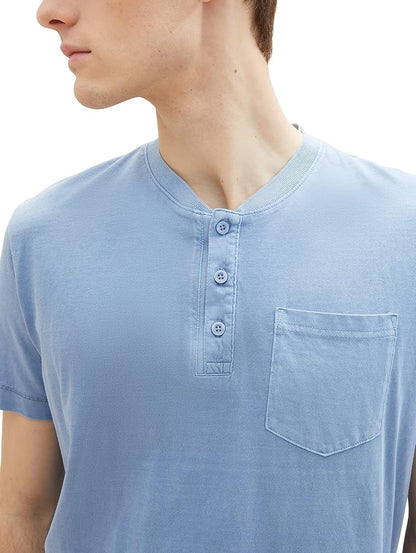 Washed Henley T-shirt