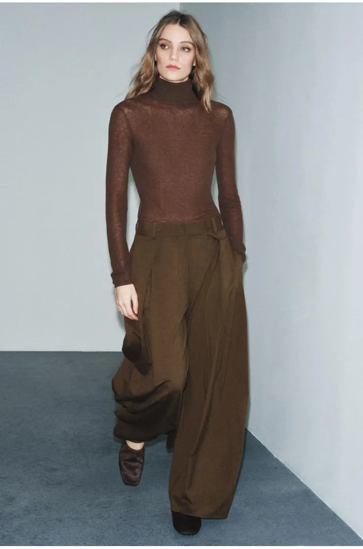 Zara Volume Trouser With Darts