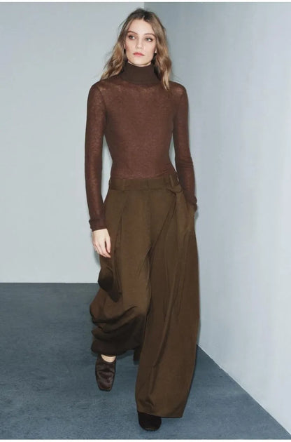 Zara Volume Trouser With Darts