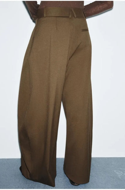 Zara Volume Trouser With Darts
