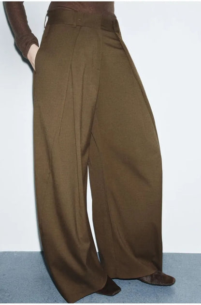 Zara Volume Trouser With Darts