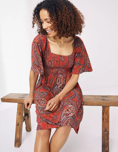 Alice Sunkissed Paisley Jersey Dress