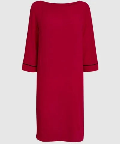 Red Long Sleeve Dress