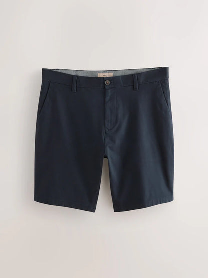 Black / Navy Slim Fit Stretch Chinos Short 2 Pack