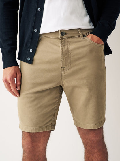 Stone Slim Fit Motion Flex Chino Short