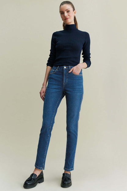 Comfort Slim Jeans Blue