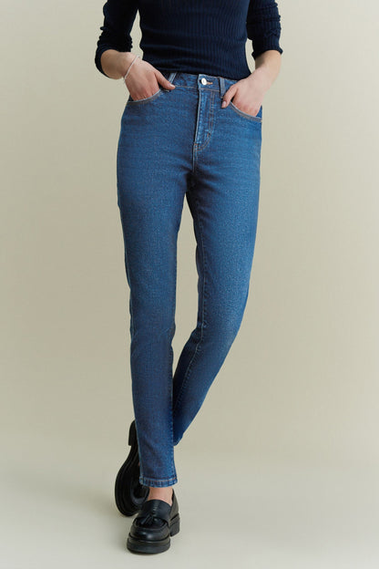 Comfort Slim Jeans Blue