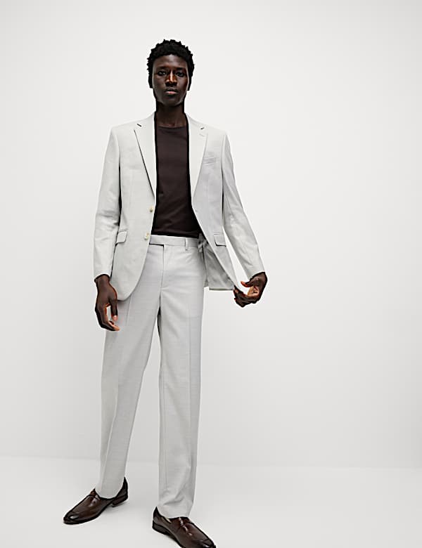 Regular Fit Stretch Suit Trouser