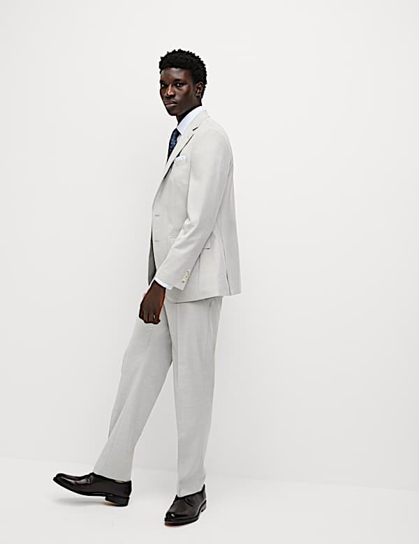 Regular Fit Stretch Suit Trouser