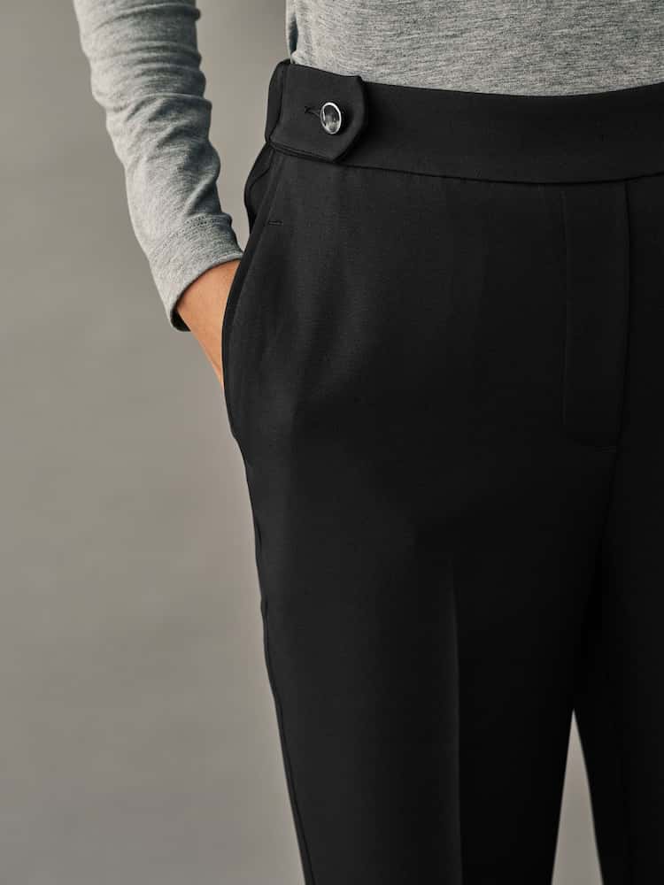 Next Black Bootcut Tailored Trouser