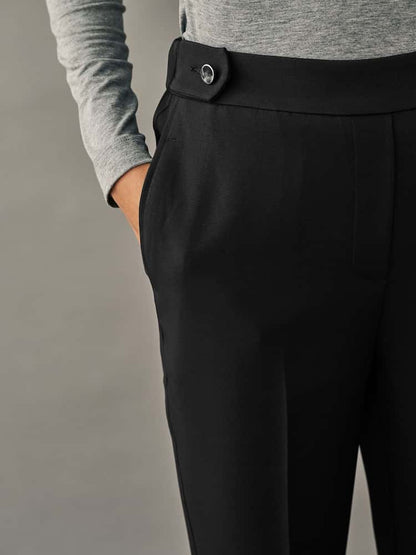 Next Black Bootcut Tailored Trouser