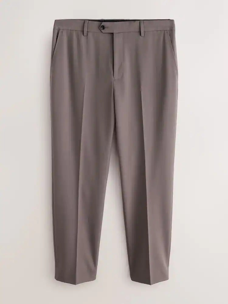 Light Brown Skinny Fit Motionflex Stretch Suit Trousers