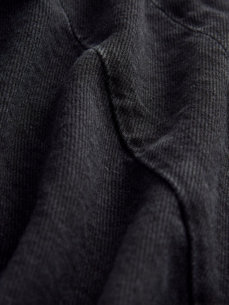 Black Horseshoe Barrel/Balloon Leg Jeans
