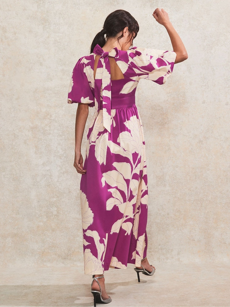 Seraphina Floral Midi Dress