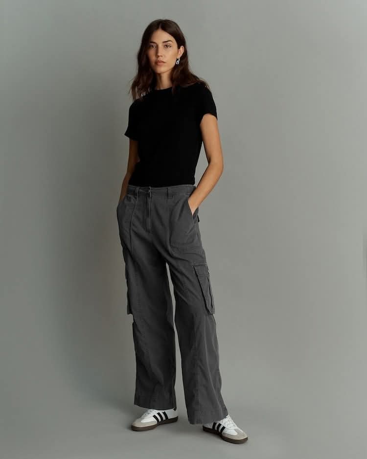 Adjustable Waist Cargo Trouser