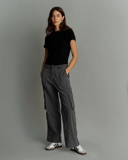 Adjustable Waist Cargo Trouser