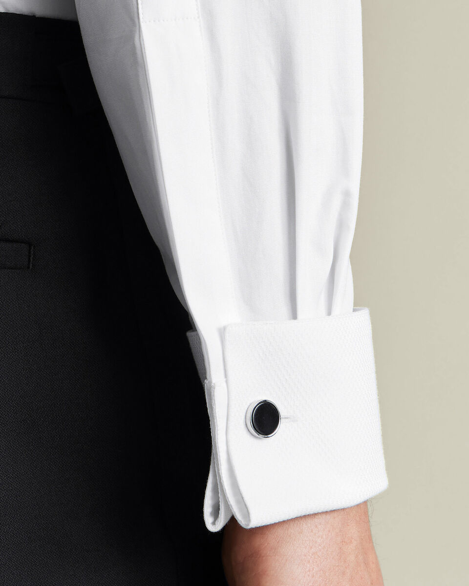 Bib Front Luxury Tuxedo Slim Fit Shirt