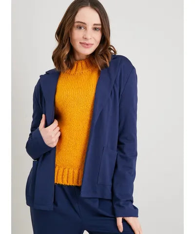 Navy Coord Ponte Blazer