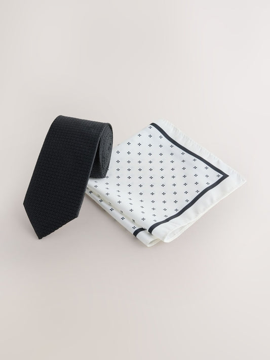 Black Tie and Pocket Square