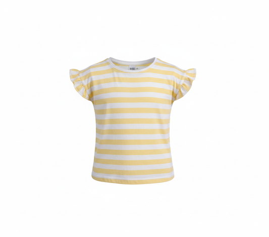 Yellow Stripe Top