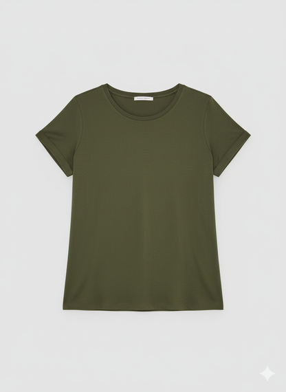 Khaki Everyday Regular Fit T-Shirt