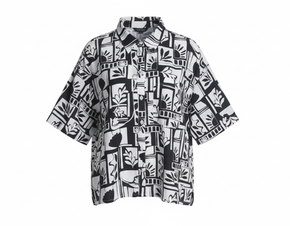 Mono Abstract Short Sleeve Shirt