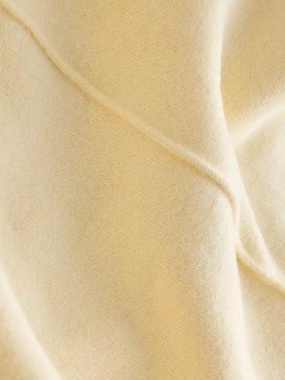 Butter Yellow Wide Leg Joggers