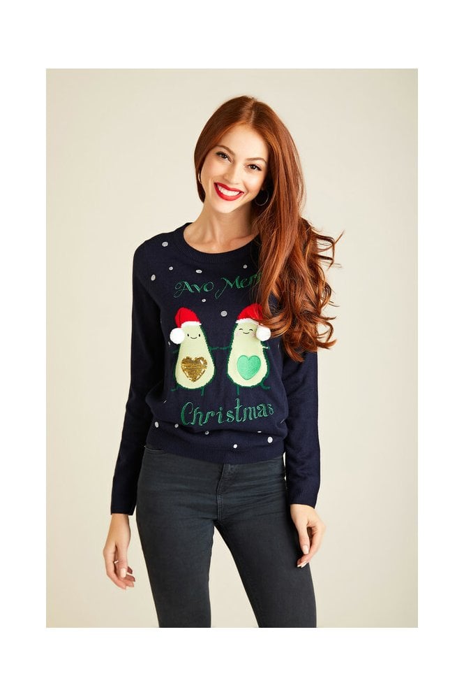 Avocado Christmas Jumper