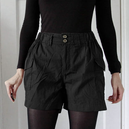 Black Cargo Short