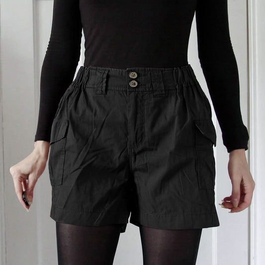 Black Cargo Short