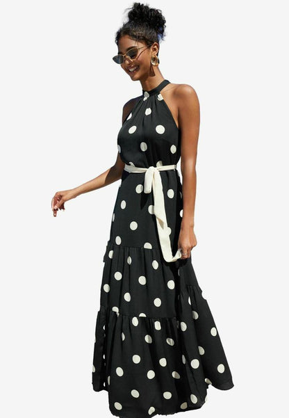 Polkadot  Regular Fit Maxi Dress
