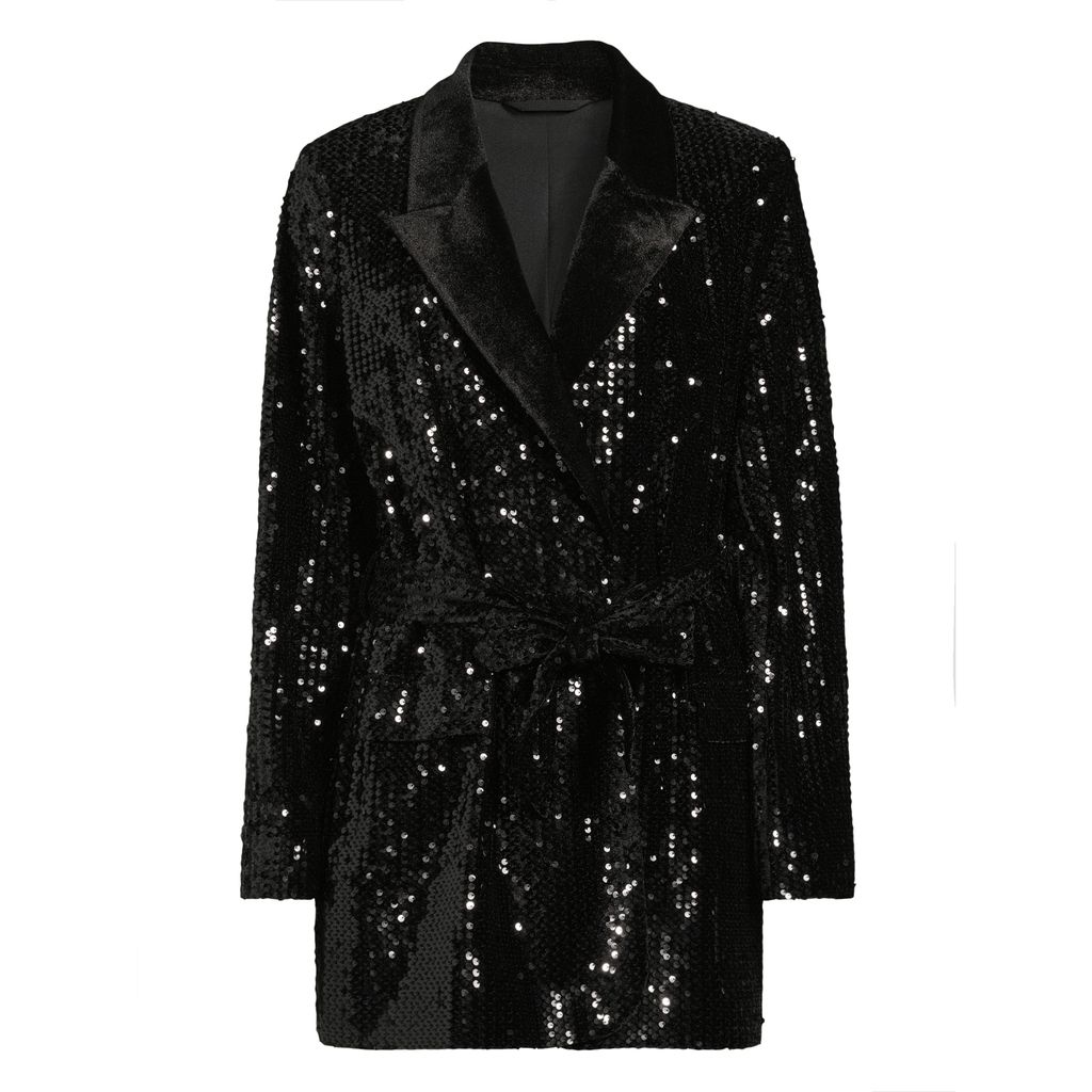 Double Breasted Wrap Blazer