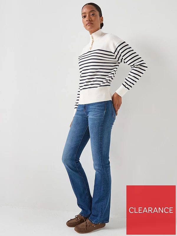 Doreen Bootcut Jeans - Blue