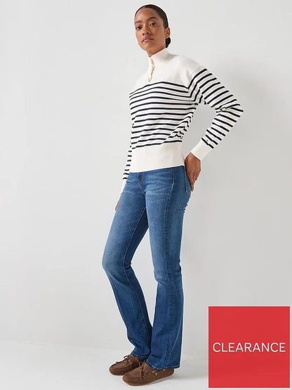 Doreen Bootcut Jeans - Blue