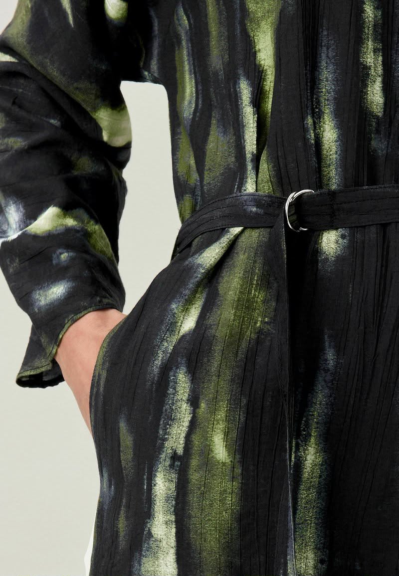 Long Sleeve Batwing Midi- Regular Fit - Day Dress