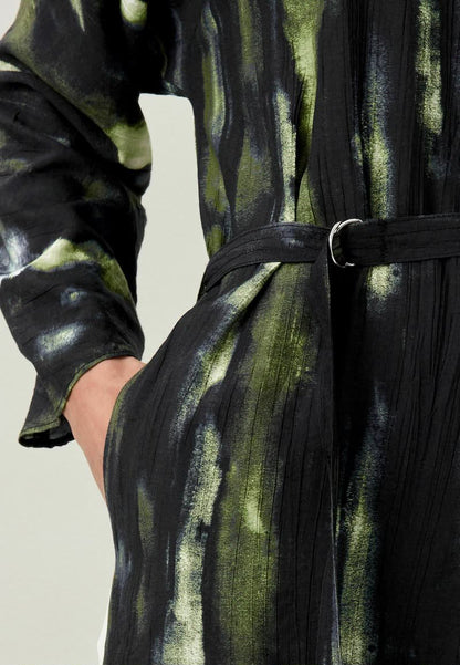 Long Sleeve Batwing Midi- Regular Fit - Day Dress