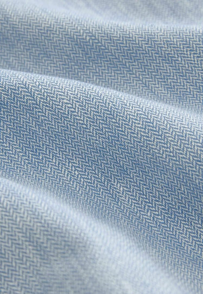 Linen Blazer Blue