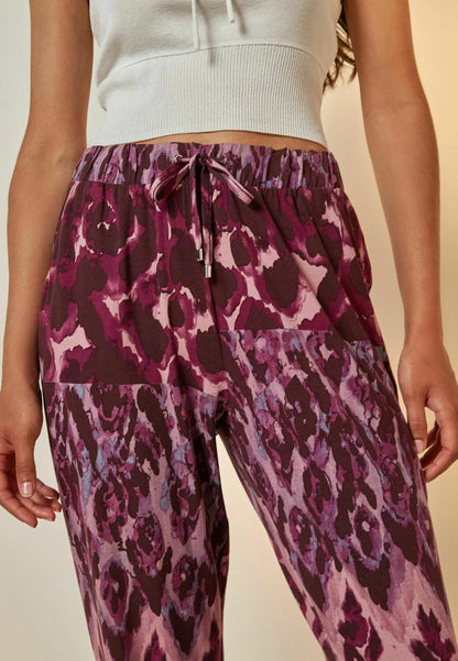 Trousers-purple