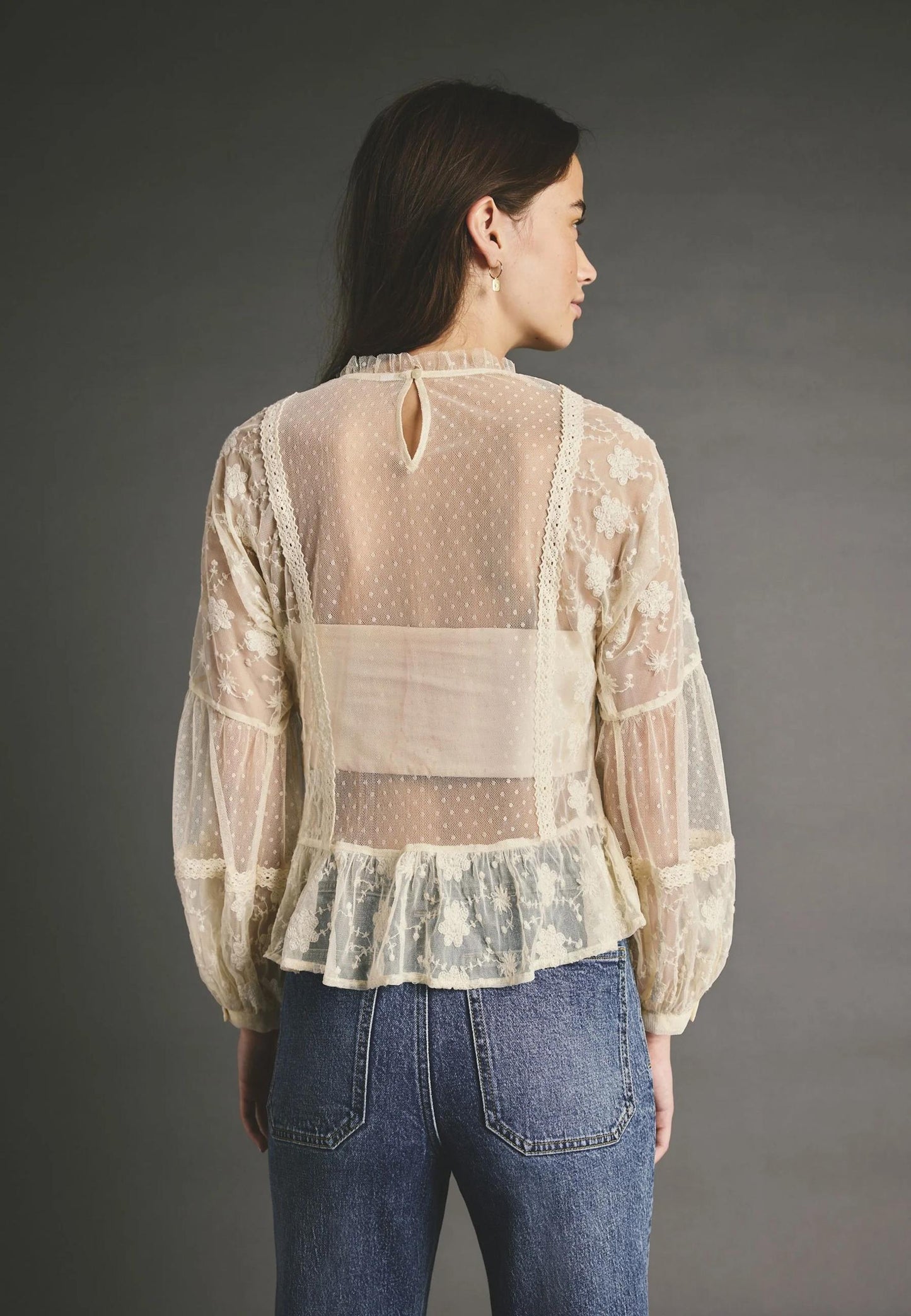 Regular Fit - Blouse Cream