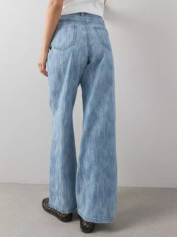 Denim Co-ord Wide Leg Jeans