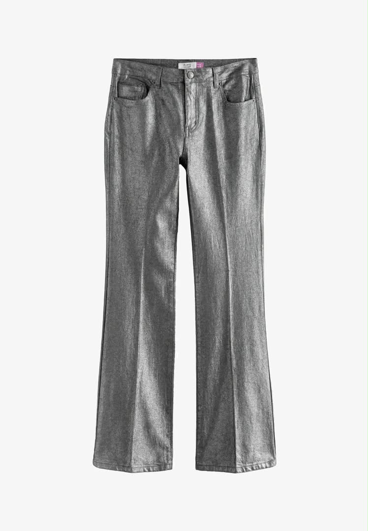 Tall Flared Jeans - Silver