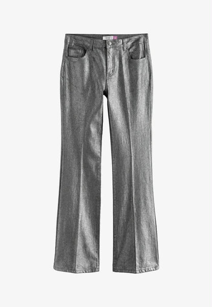 Tall Flared Jeans - Silver