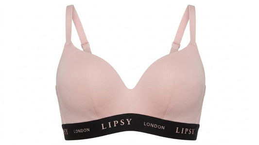 Lipsy Light Padded Bra Pink