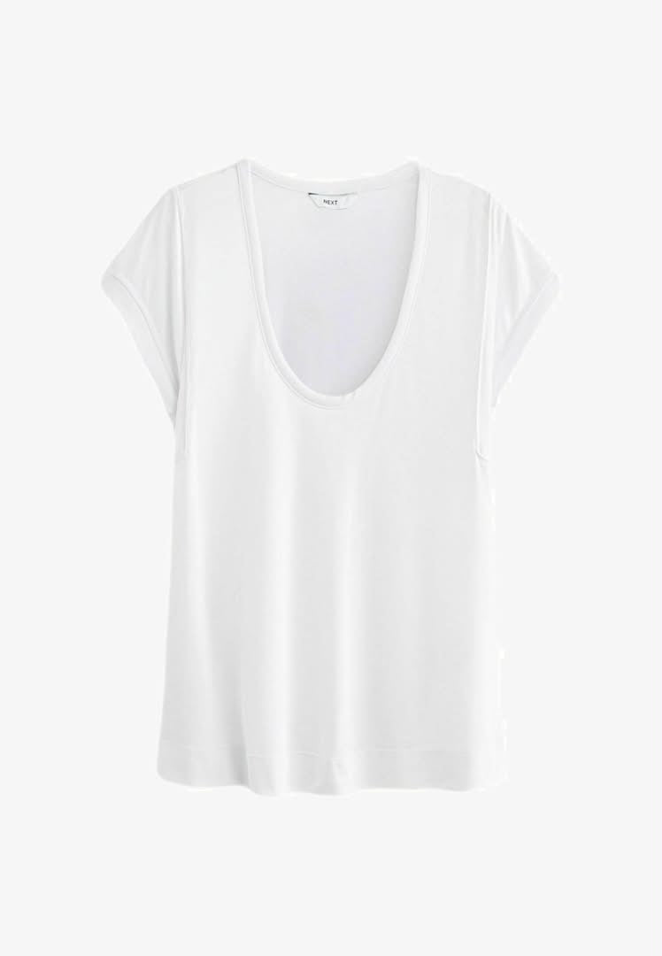 Premium Rich Scoop Neck - Regular Fit Basic T-Shirt