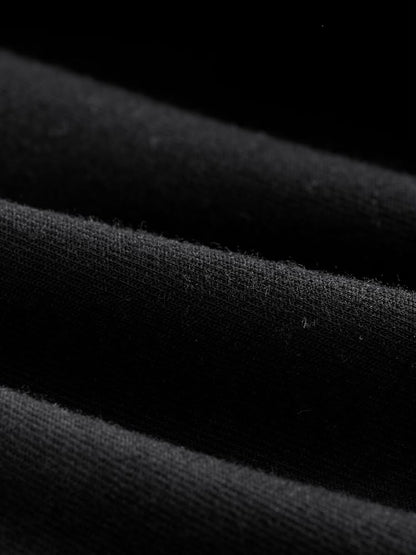 Black Premium Tapered Jersey Joggers