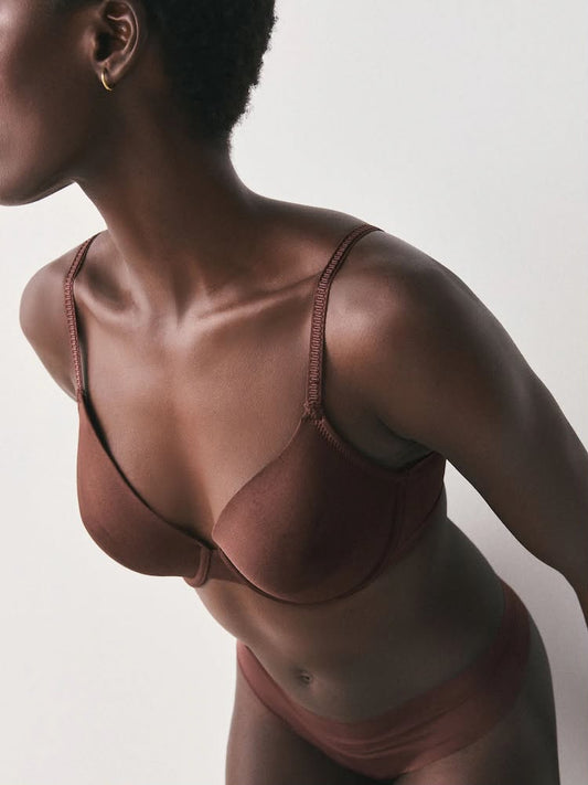 Chocolate Nude Full Cup Smoothing Ultimate Comfort Bra