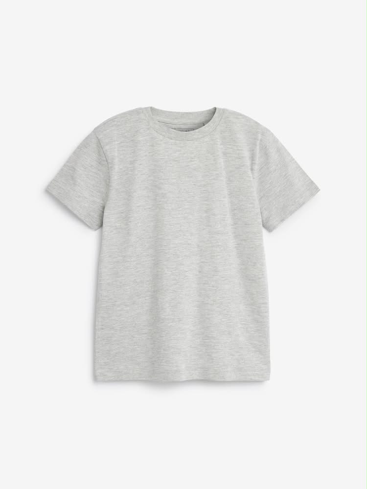 Grey Marl Regular Fit Short Sleeve T-Shirt
