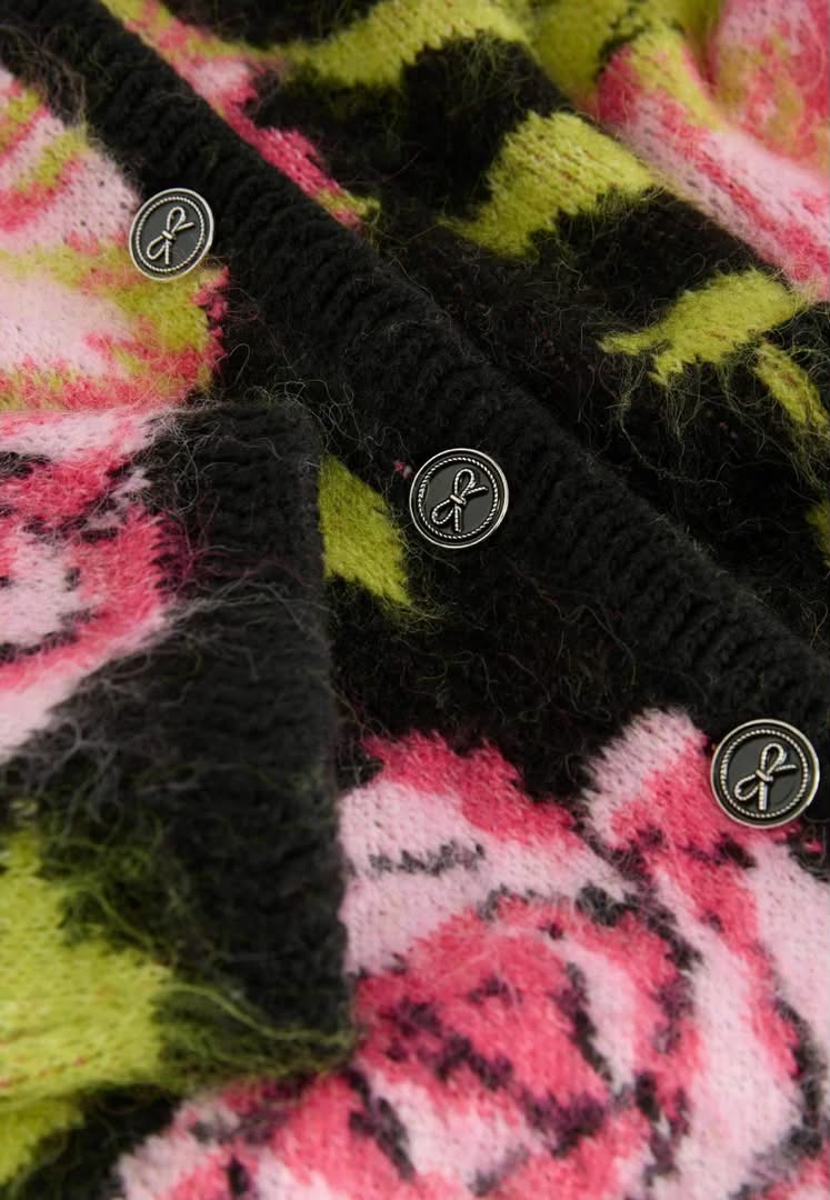 Next Cardigan Black Multi
