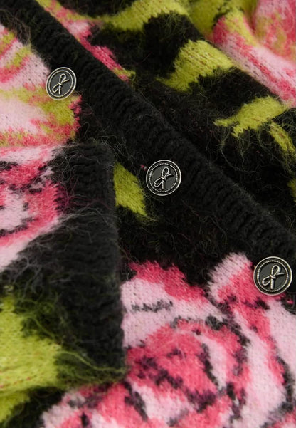 Next Cardigan Black Multi